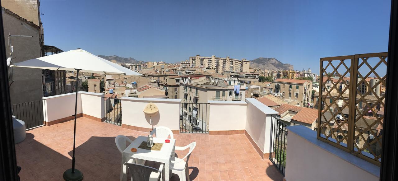 Frank'S House - Appartamento Con Terrazzo In Centro ปาแลร์โม ภายนอก รูปภาพ